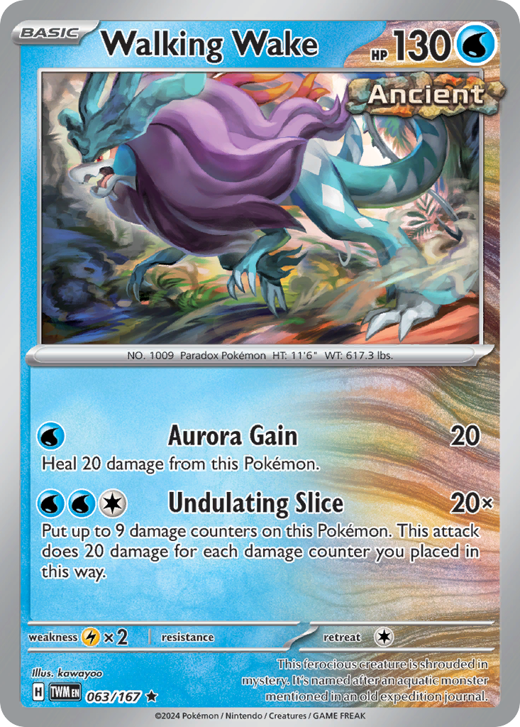 Walking Wake 063/226 Rare
