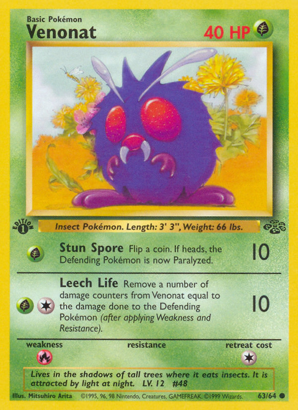 Venonat 063/64 Common