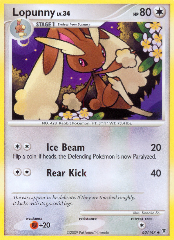 Lopunny 063/153 Uncommon