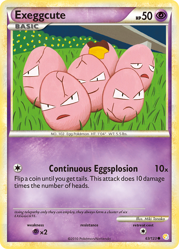 Exeggcute 063/124 Common