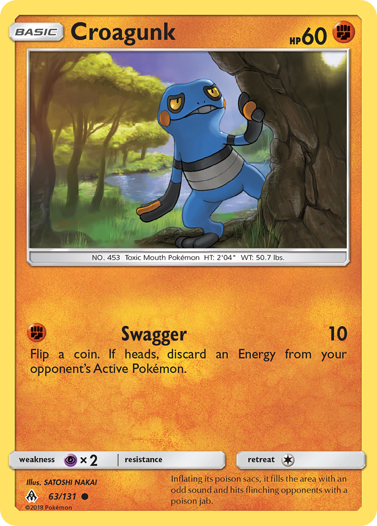 Croagunk 063/150 Common
