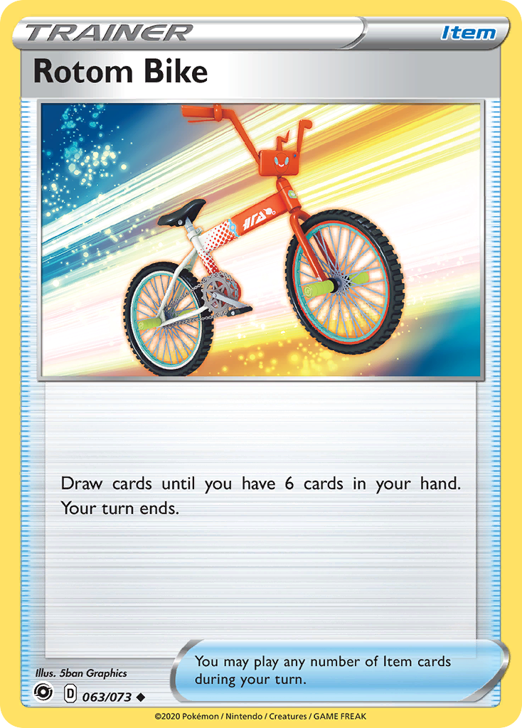 Rotom Bike 063/80 Uncommon