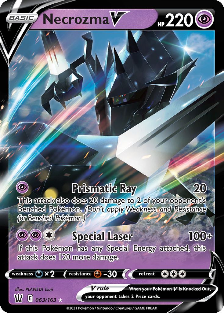 Necrozma V 063/183 Rare Holo V