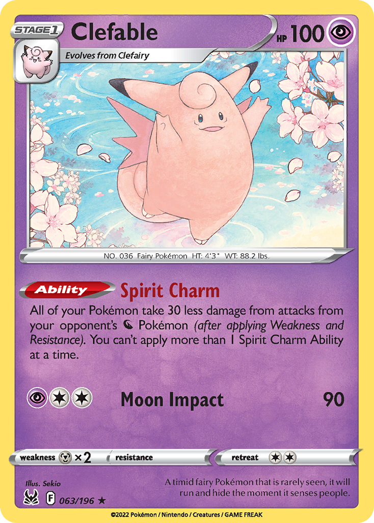 Clefable 063/217 Rare