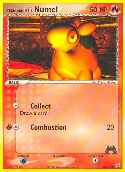 Team Magma's Numel 064/97 Common