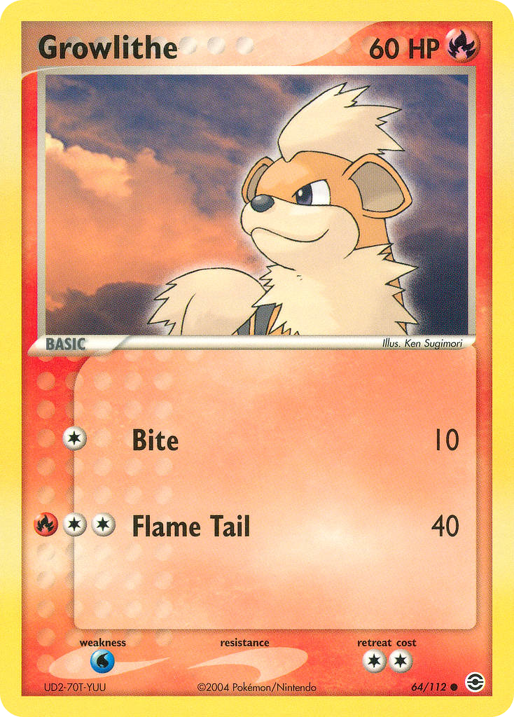 Growlithe 064/116 Common