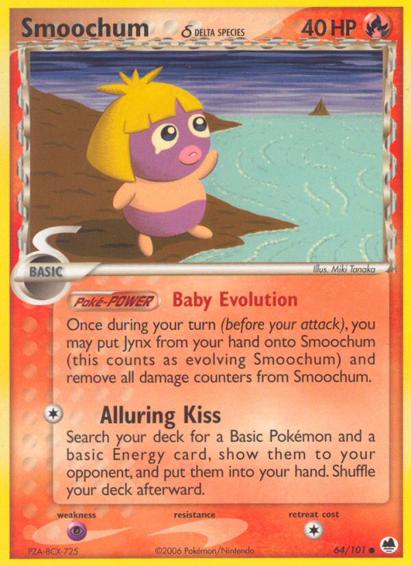Smoochum δ 064/101 Common