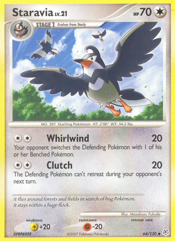 Staravia 064/130 Uncommon