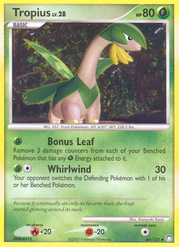 Tropius 064/124 Uncommon
