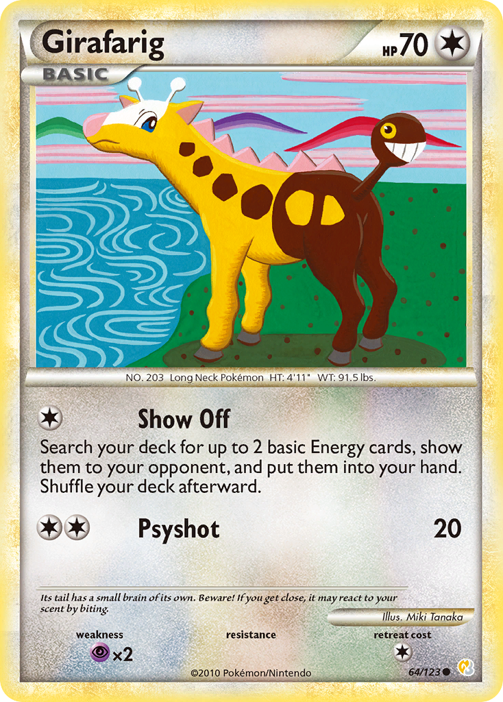 Girafarig 064/124 Common