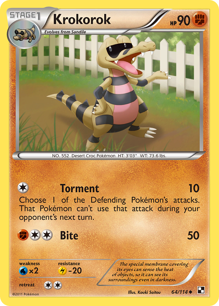 Krokorok 064/115 Uncommon
