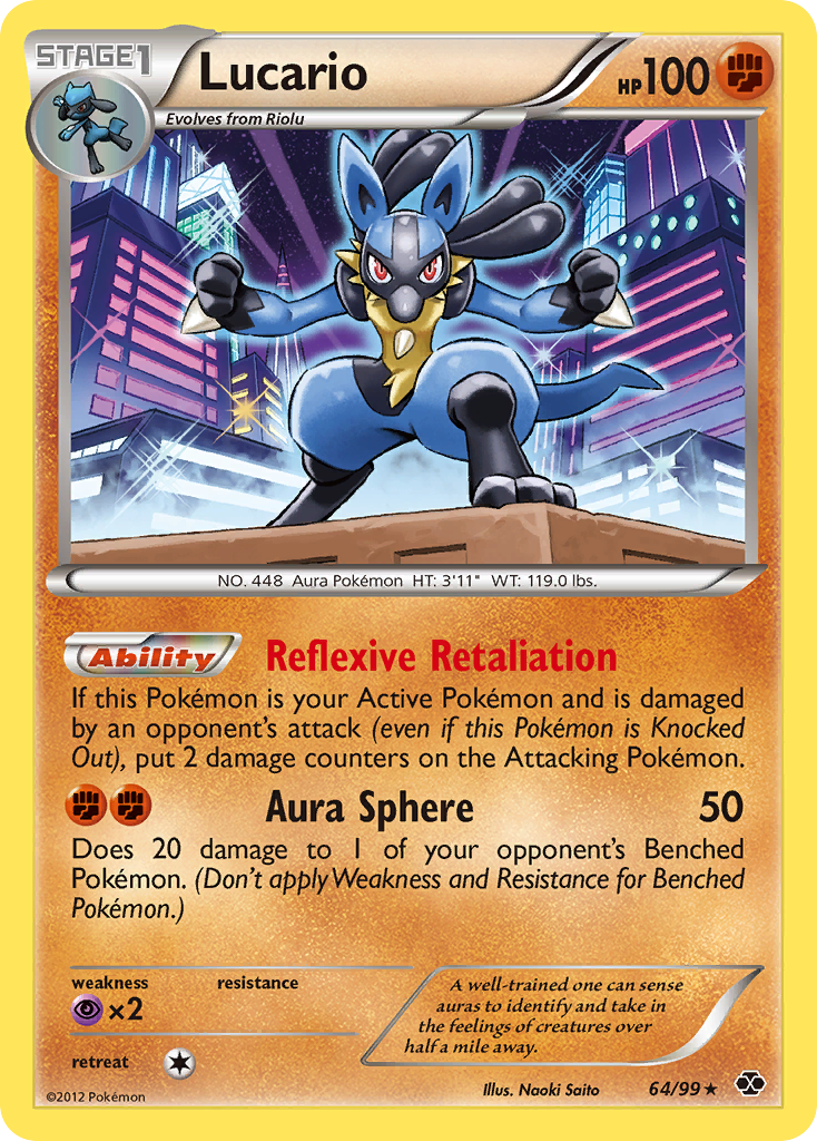 Lucario 064/103 Rare Holo