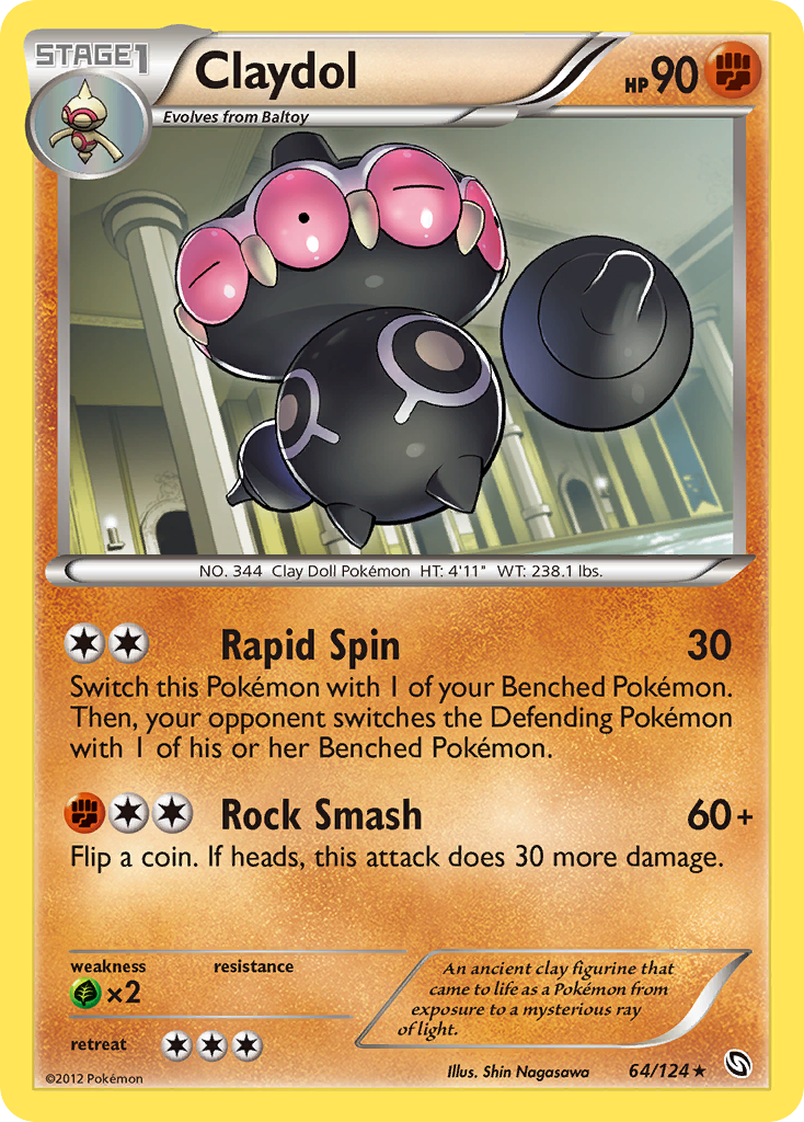 Claydol 064/128 Rare