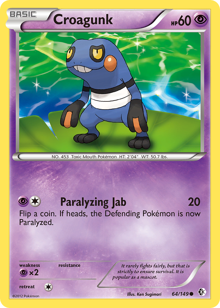 Croagunk 064/153 Common