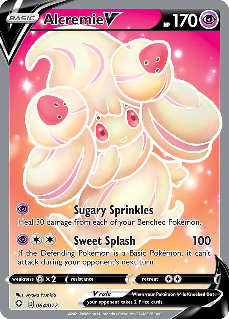 Alcremie V 064/73 Rare Ultra
