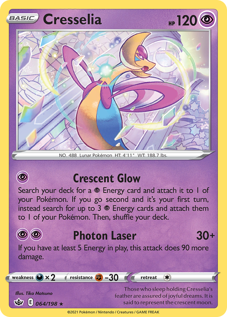 Cresselia 064/233 Rare Holo
