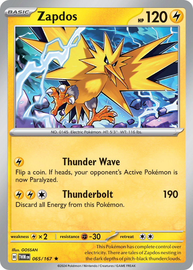 Zapdos 065/226 Rare