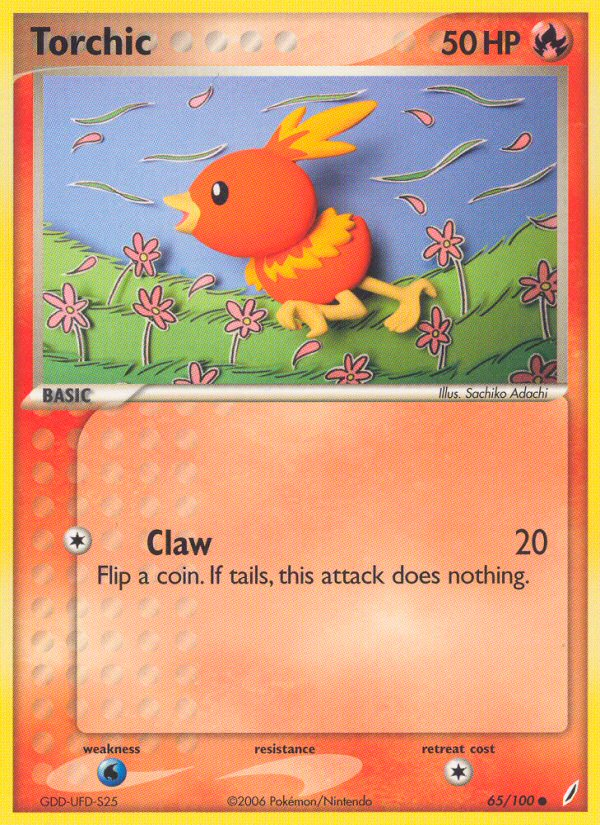 Torchic 065/100 Common