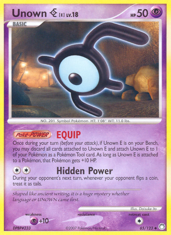 Unown [E] 065/124 Uncommon