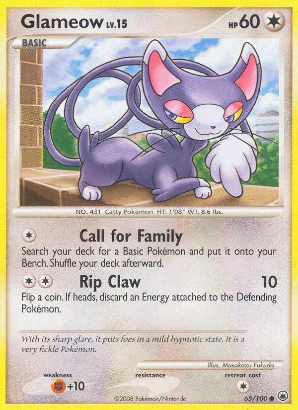 Glameow 065/100 Common
