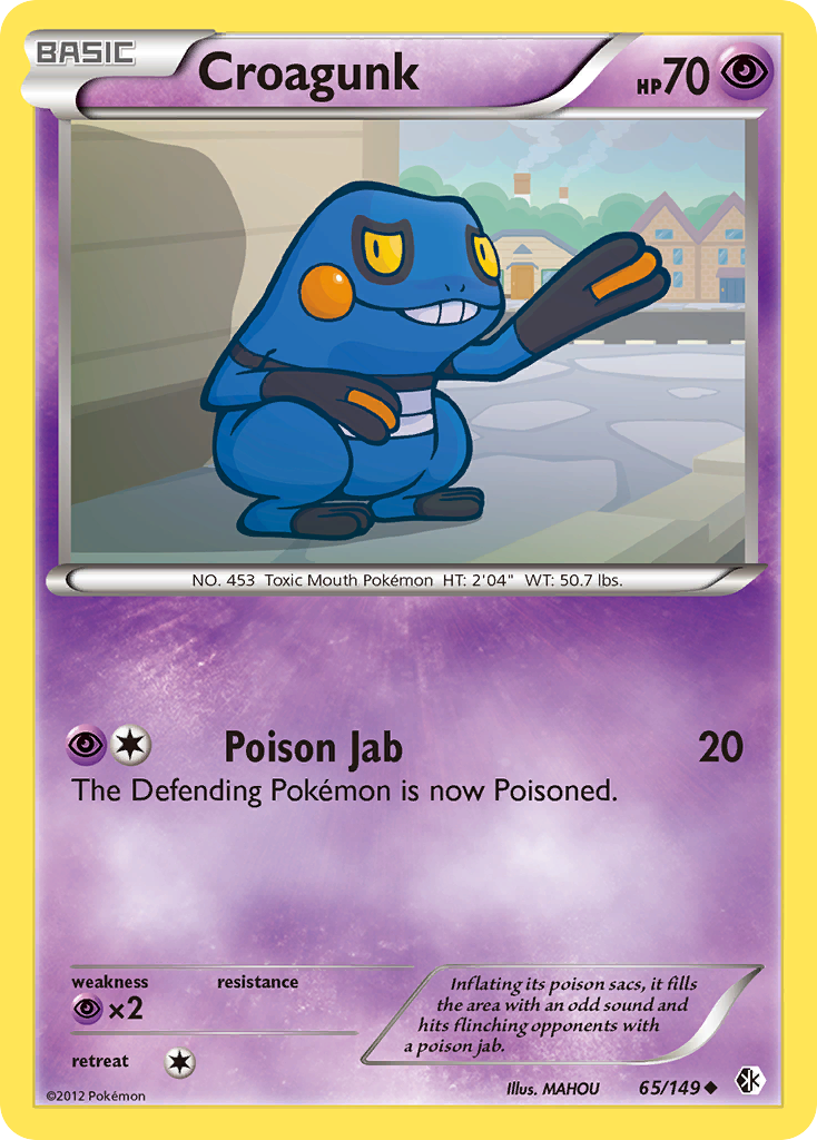 Croagunk 065/153 Uncommon