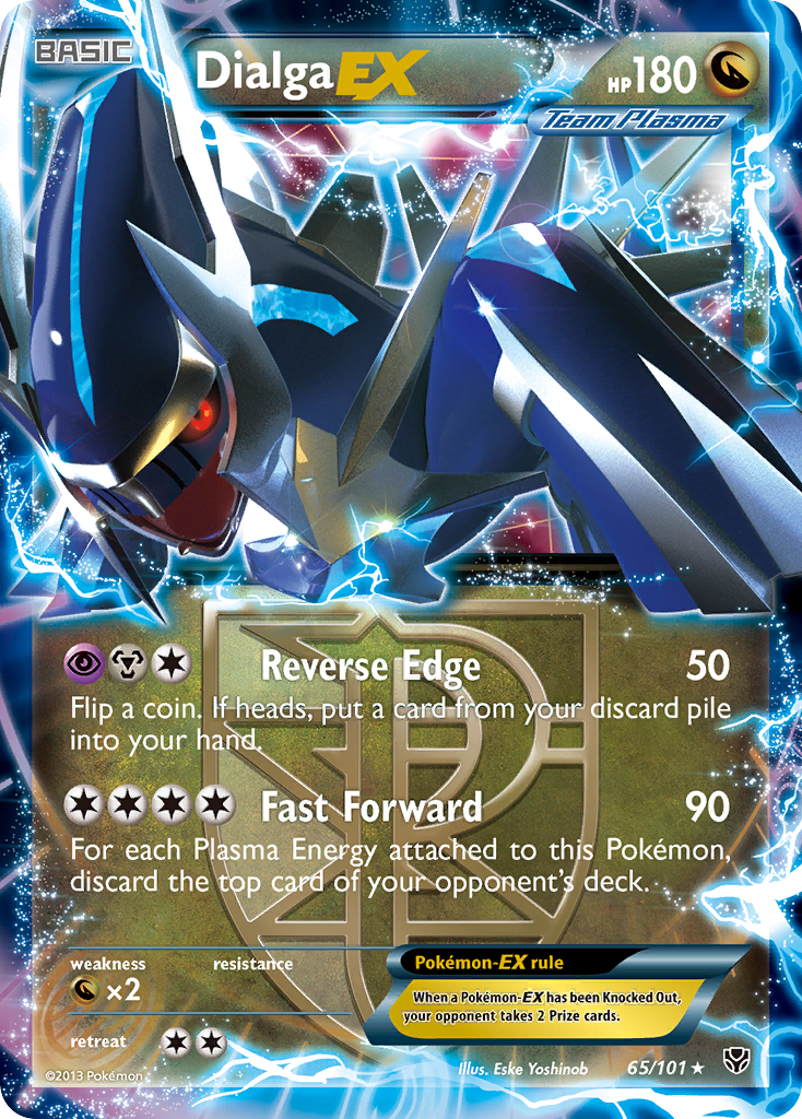 Dialga-EX 065/105 Rare Holo EX
