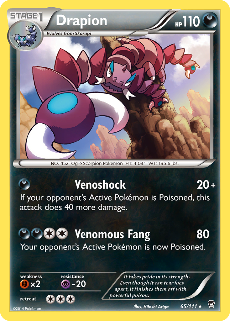 Drapion 065/114 Rare