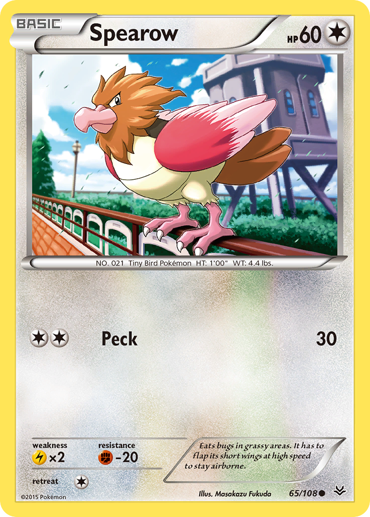 Spearow 065/112 Common
