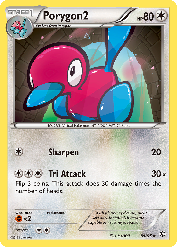 Porygon2 065/100 Uncommon