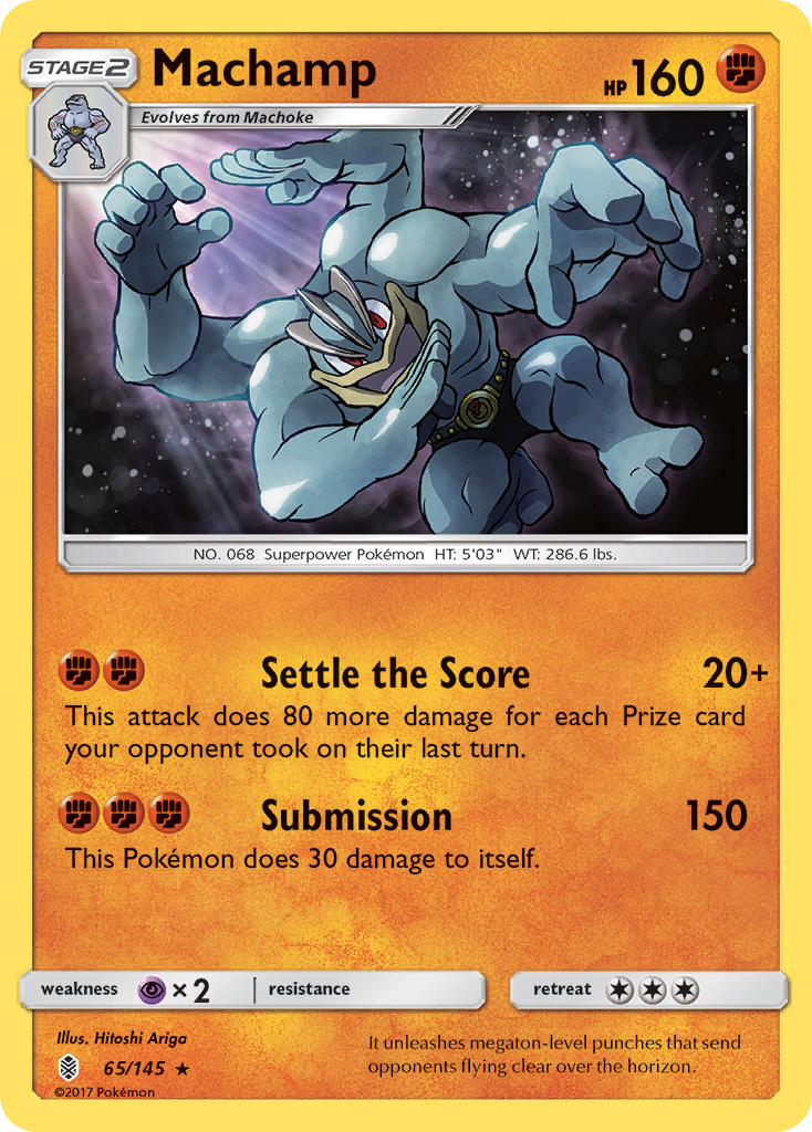 Machamp 065/180 Rare Holo