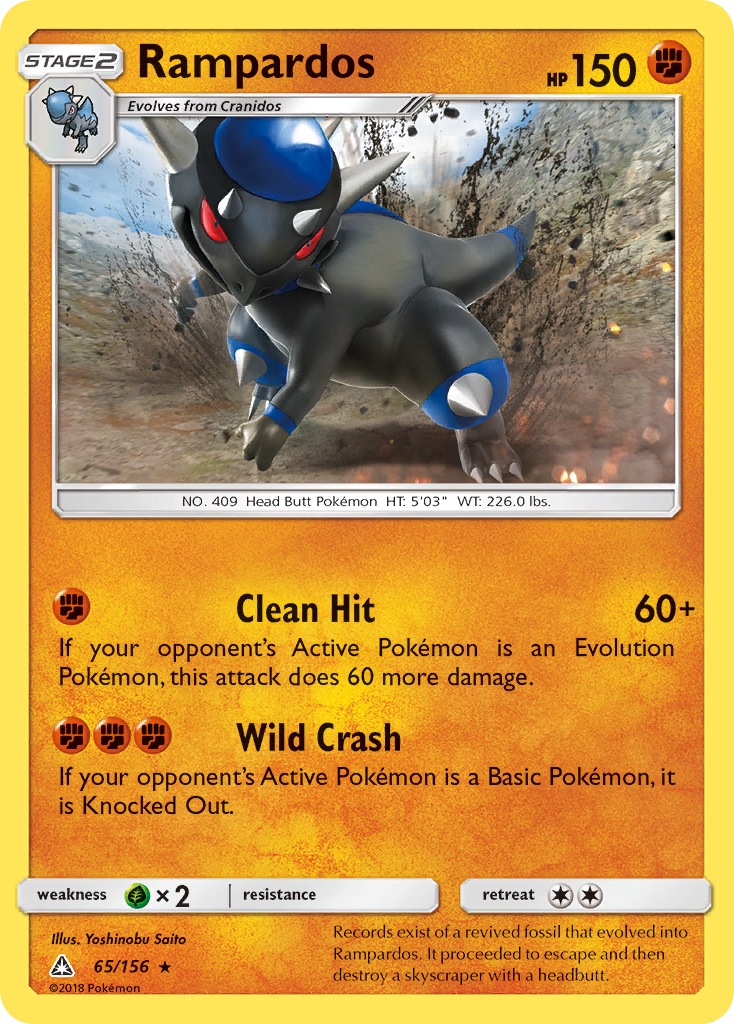Rampardos 065/178 Rare Holo