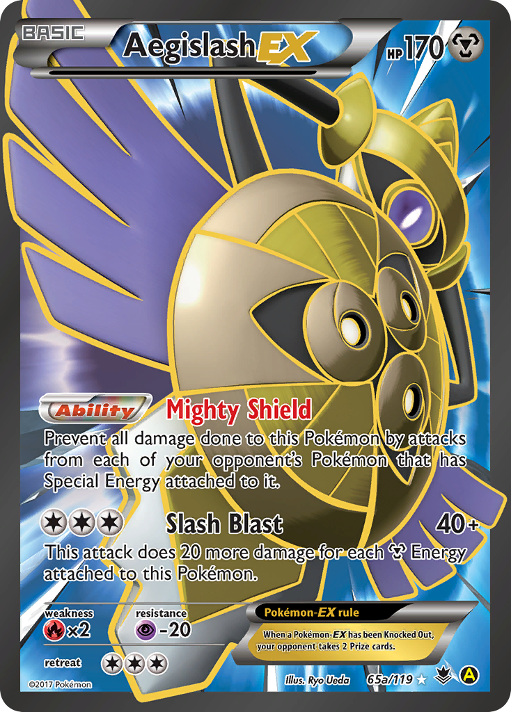Aegislash-EX 065/124 Rare Ultra