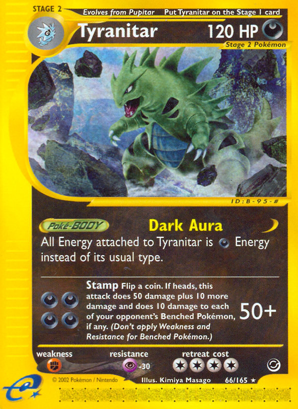 Tyranitar 066/165 Rare