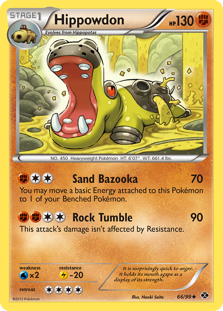 Hippowdon 066/103 Uncommon