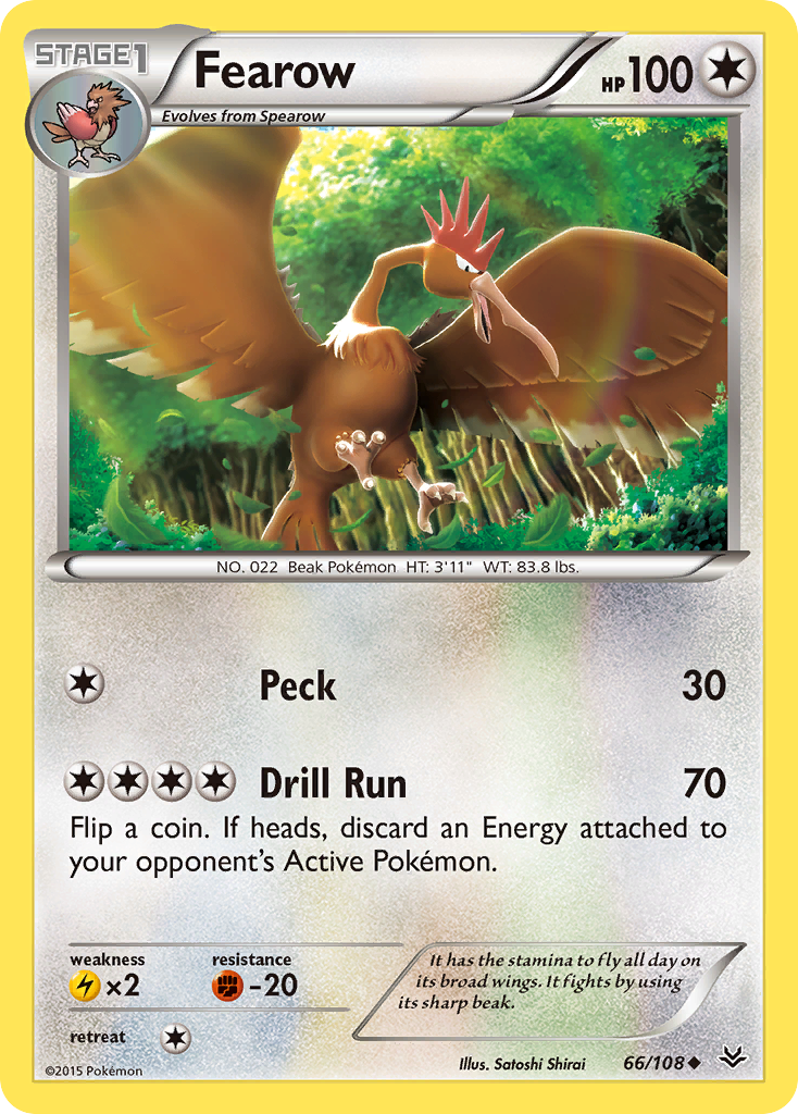 Fearow 066/112 Uncommon
