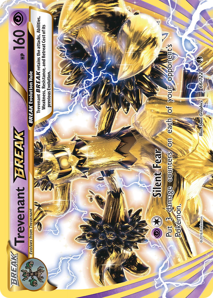 Trevenant BREAK 066/126 Rare BREAK