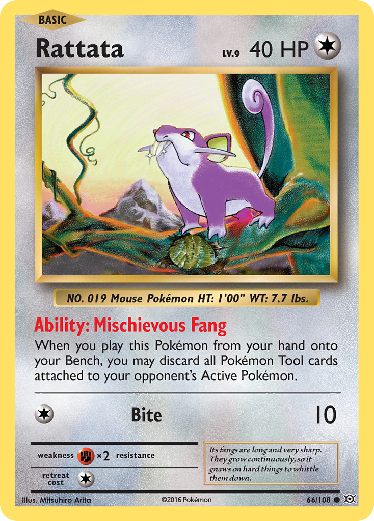 Rattata 066/113 Common