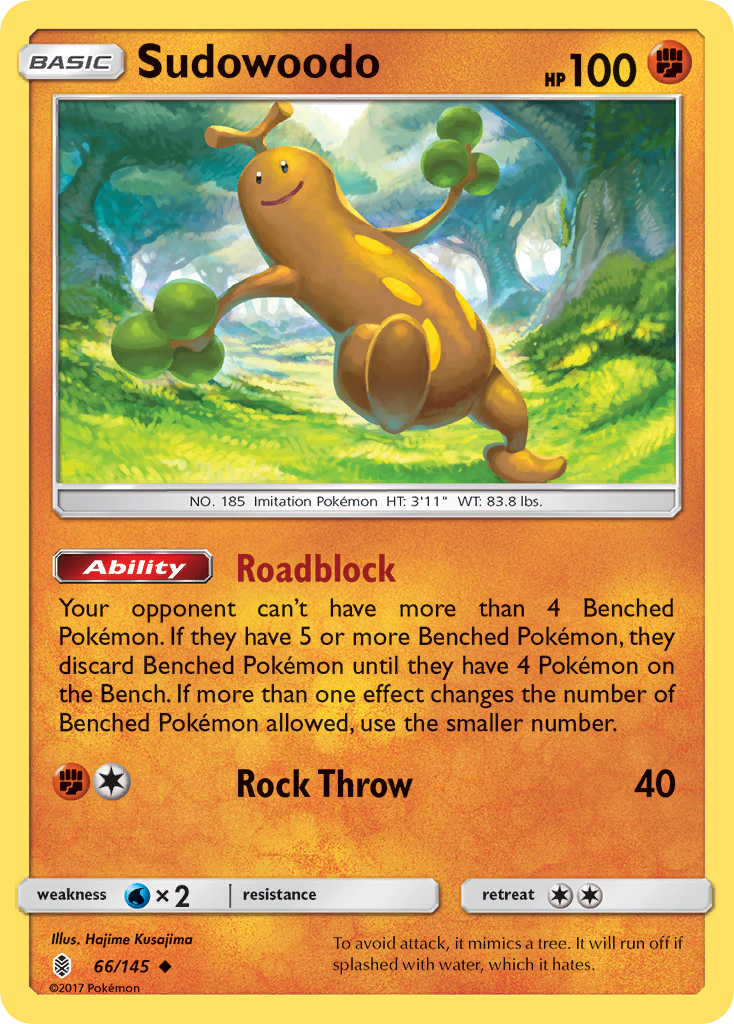 Sudowoodo 066/180 Uncommon