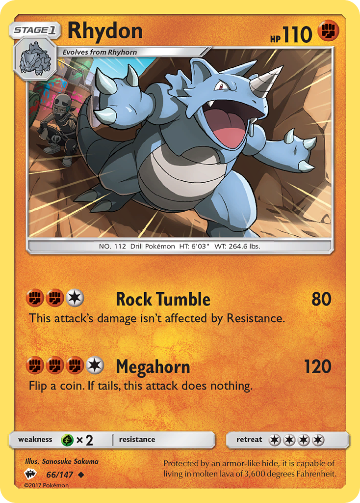 Rhydon 066/177 Uncommon