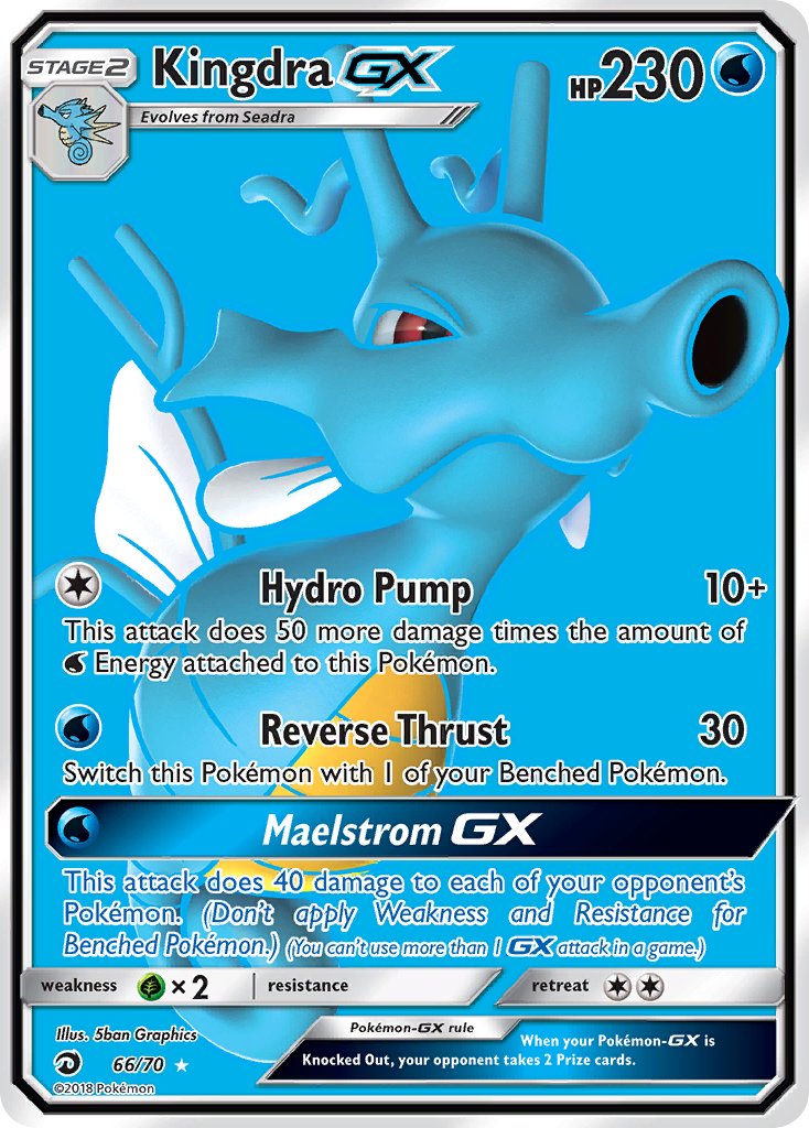 Kingdra-GX 066/80 Rare Ultra