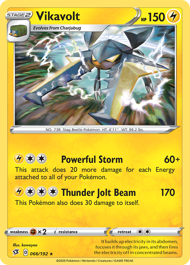 Vikavolt 066/209 Rare Holo