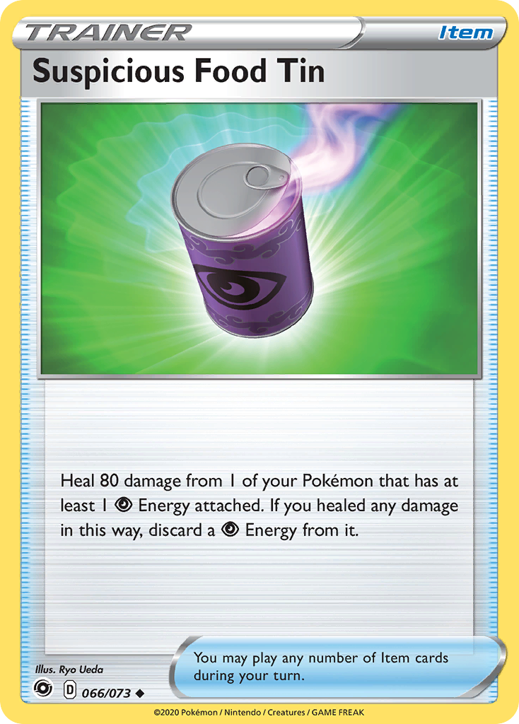 Suspicious Food Tin 066/80 Uncommon