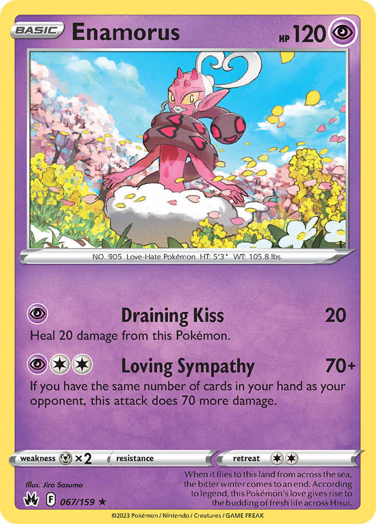 Enamorus 067/160 Rare