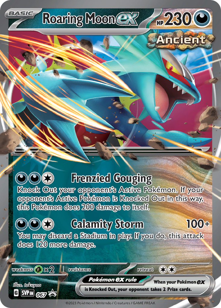 Roaring Moon ex 067/196 Promo