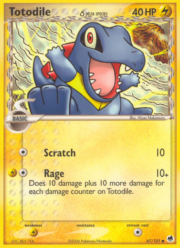 Totodile δ 067/101 Common