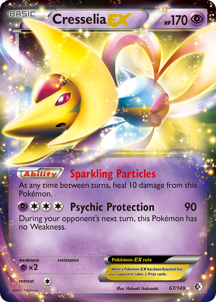 Cresselia-EX 067/153 Rare Holo EX