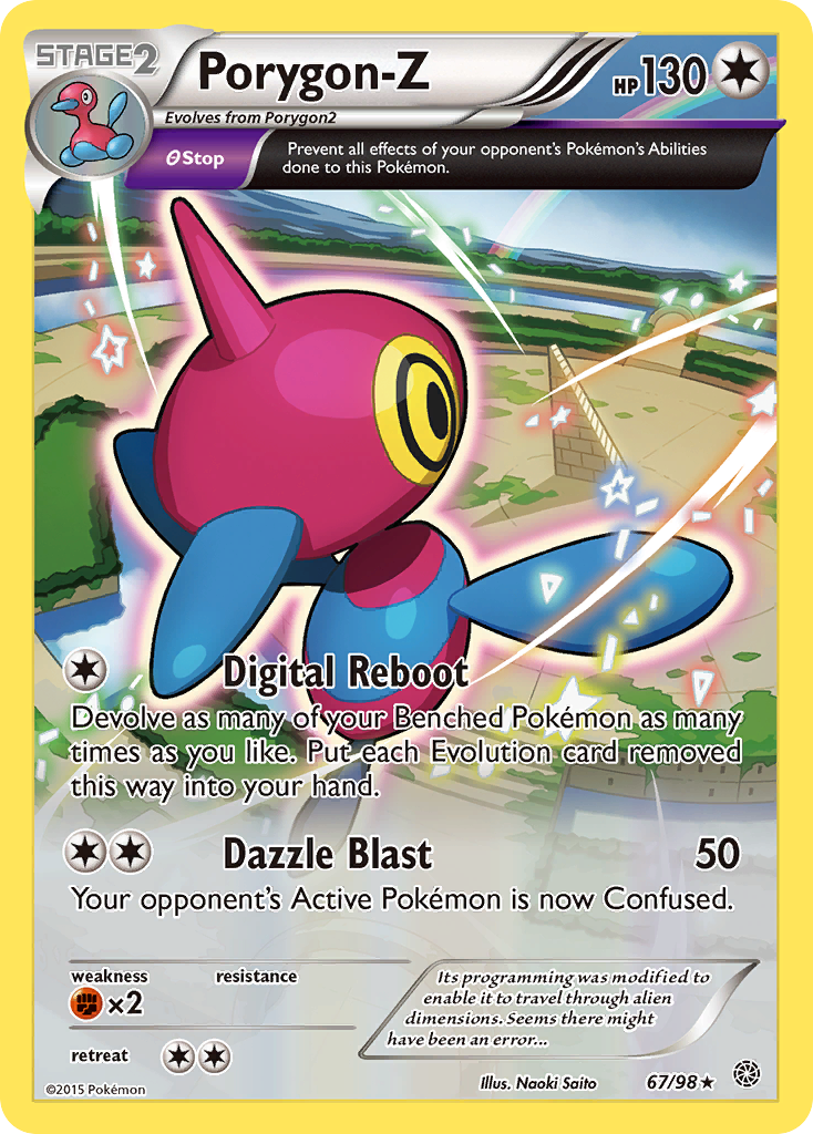 Porygon-Z 067/100 Rare Holo