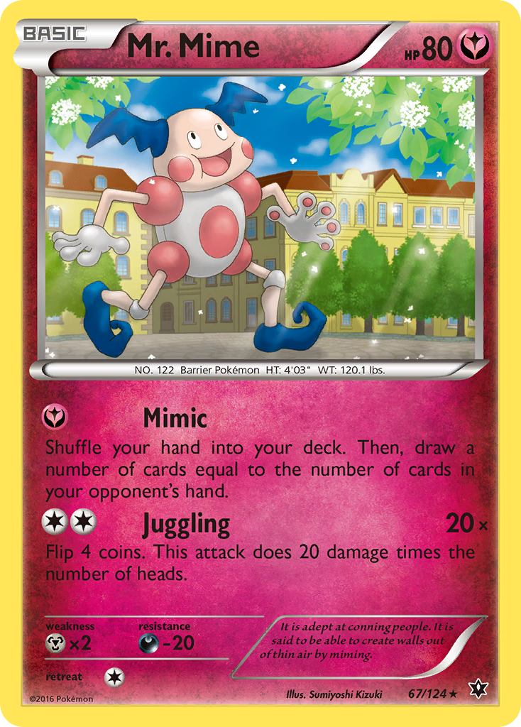 Mr. Mime 067/129 Rare