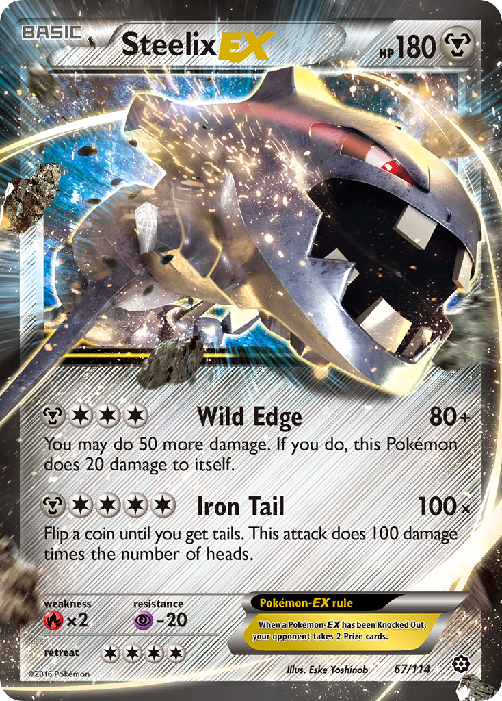 Steelix-EX 067/116 Rare Holo EX