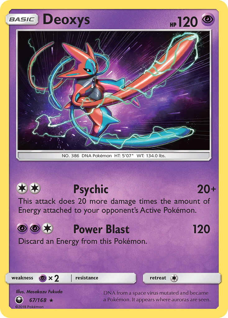 Deoxys 067/187 Rare Holo